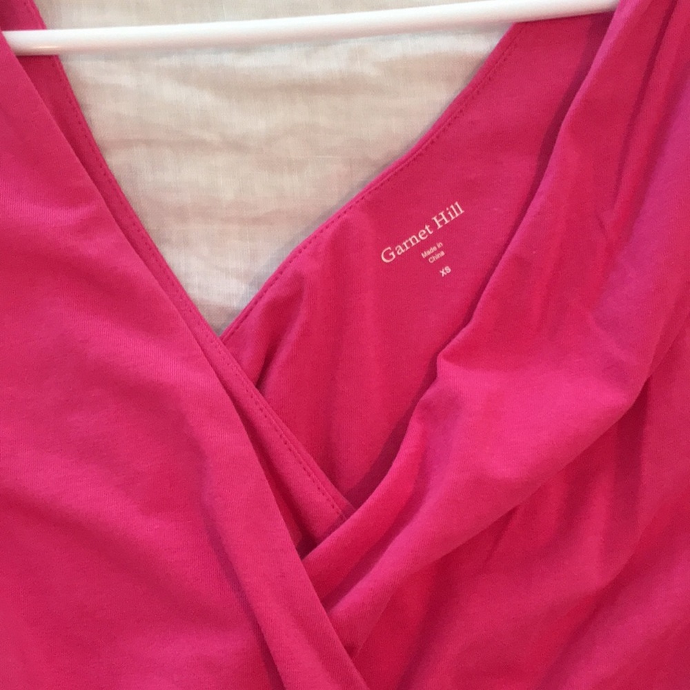 Garnett Hill pink dress